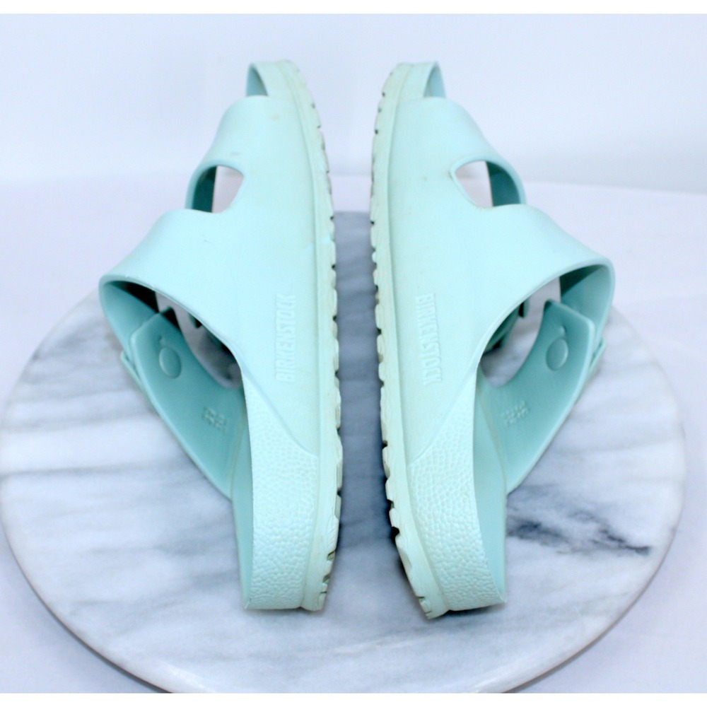 Birkenstock Arizona EVA Sandals Mint Green Seafoam Slides Mens 6 Womens 8 EU 39 - Picture 6 of 9